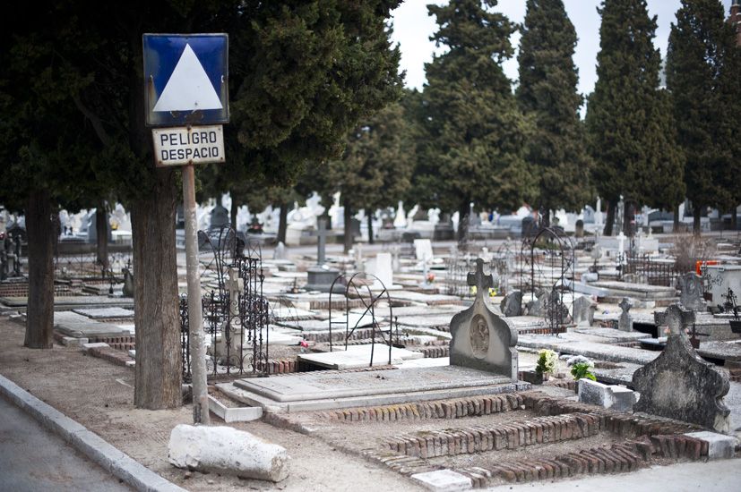 Cementerio de la Almudena, Madrid.