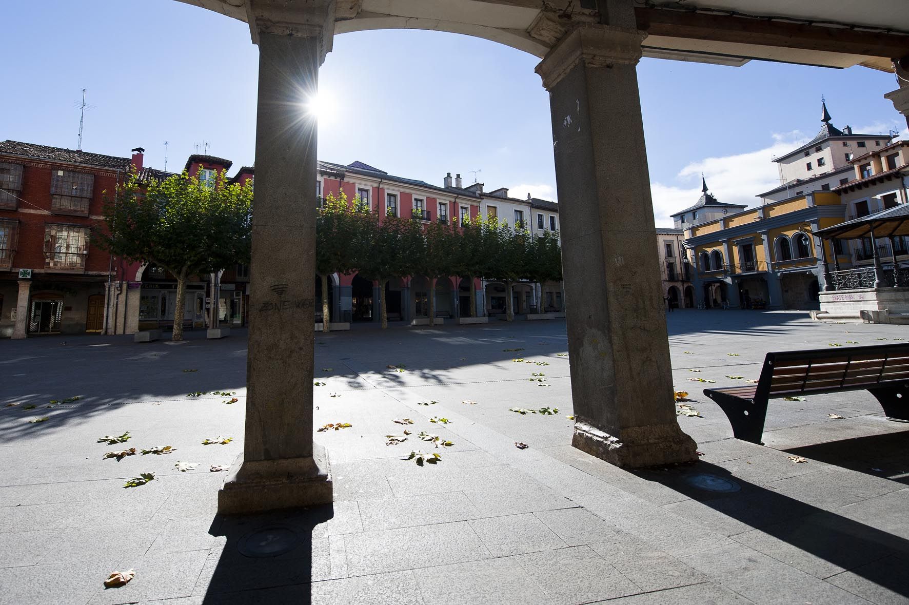 Plaza mayor de Aranda de Duero