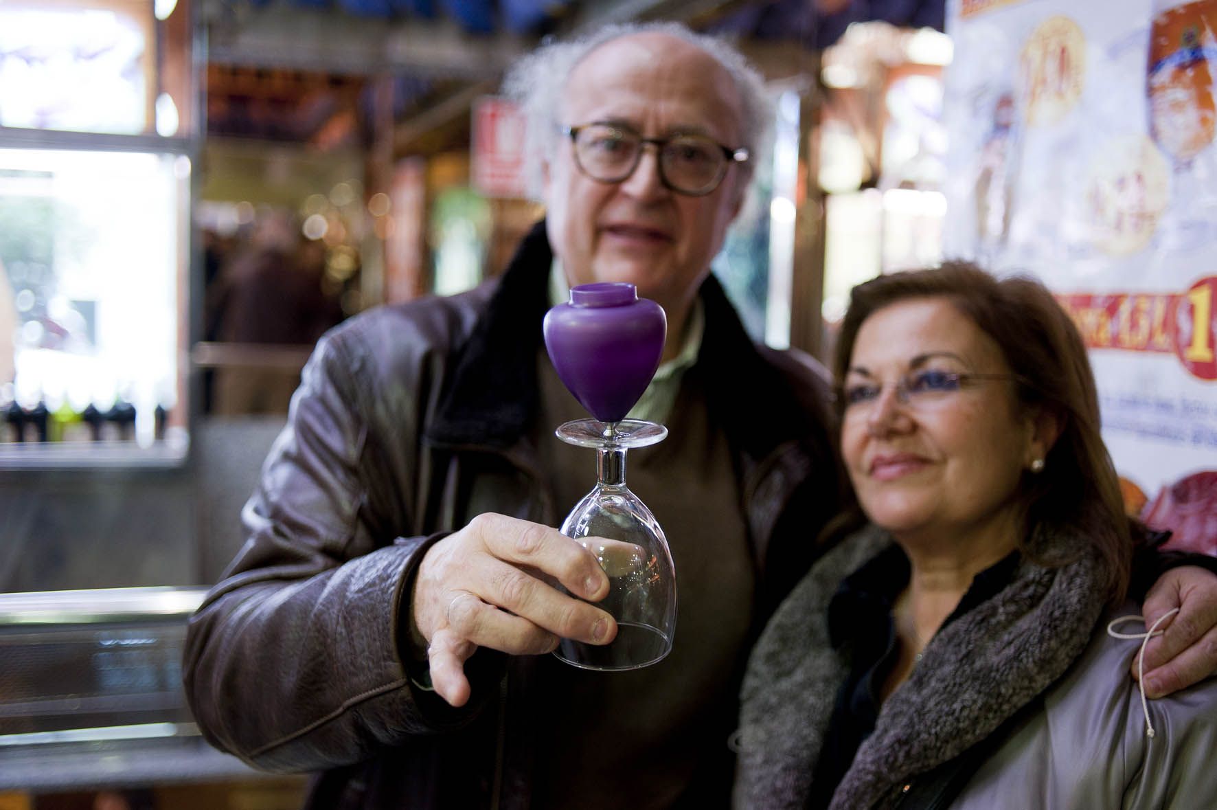 sebastian del pino y su mujer Carmen.