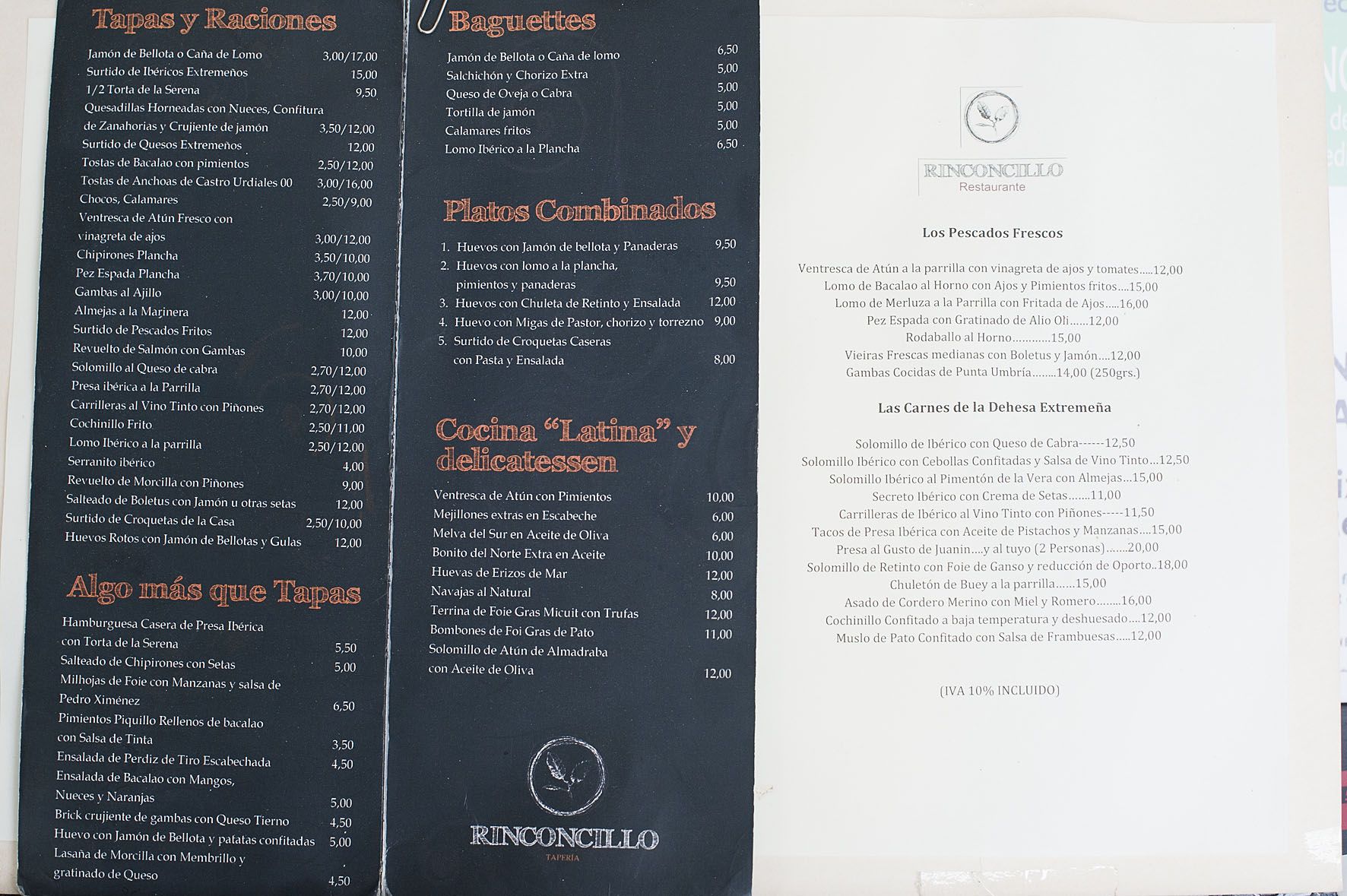 Restaurante El Rincocillo Monestario Badajoz