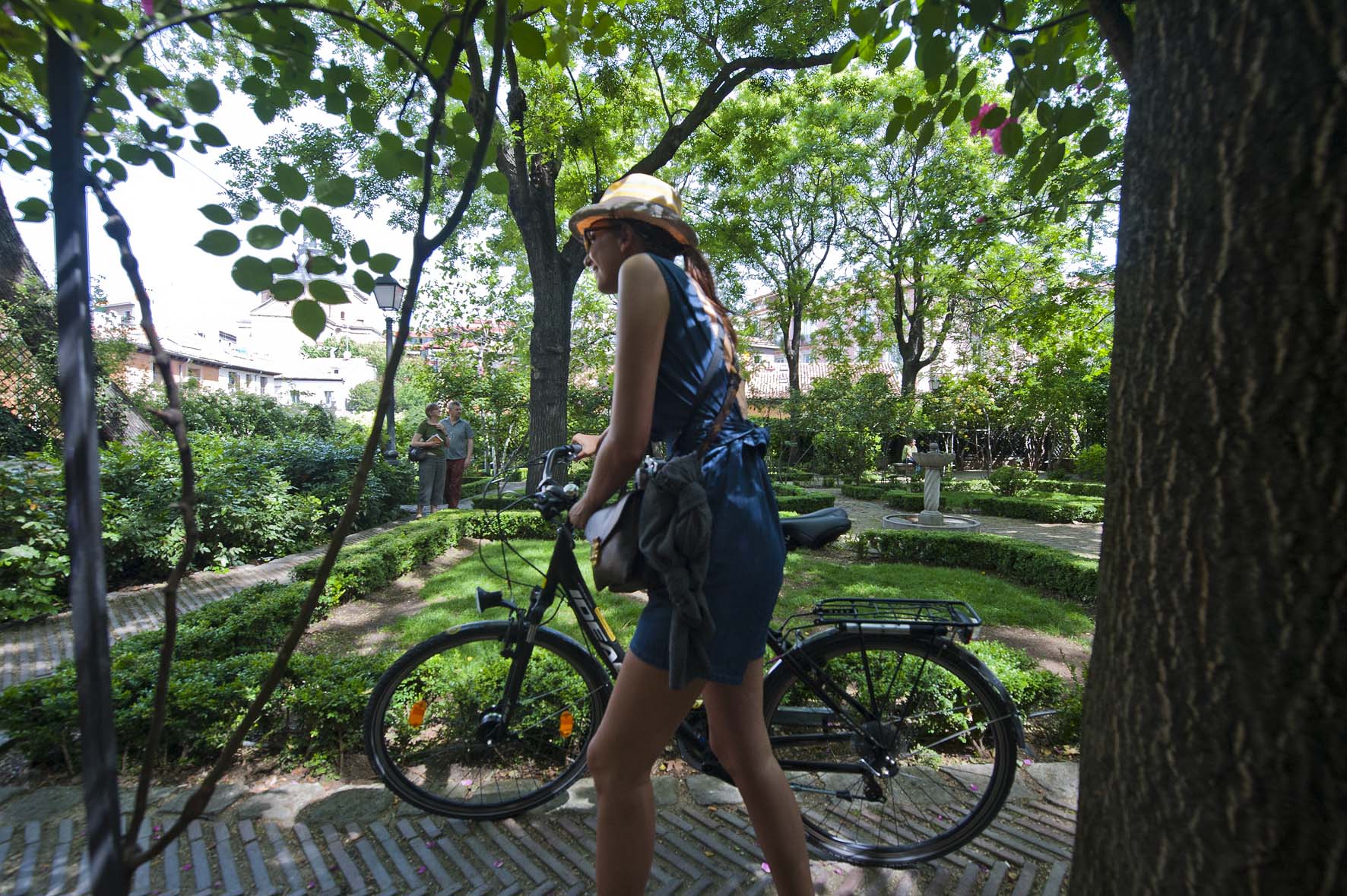 Ruta en bicicleta, Jardines escondidos de Madrid, Jardin del principe de Anglona.