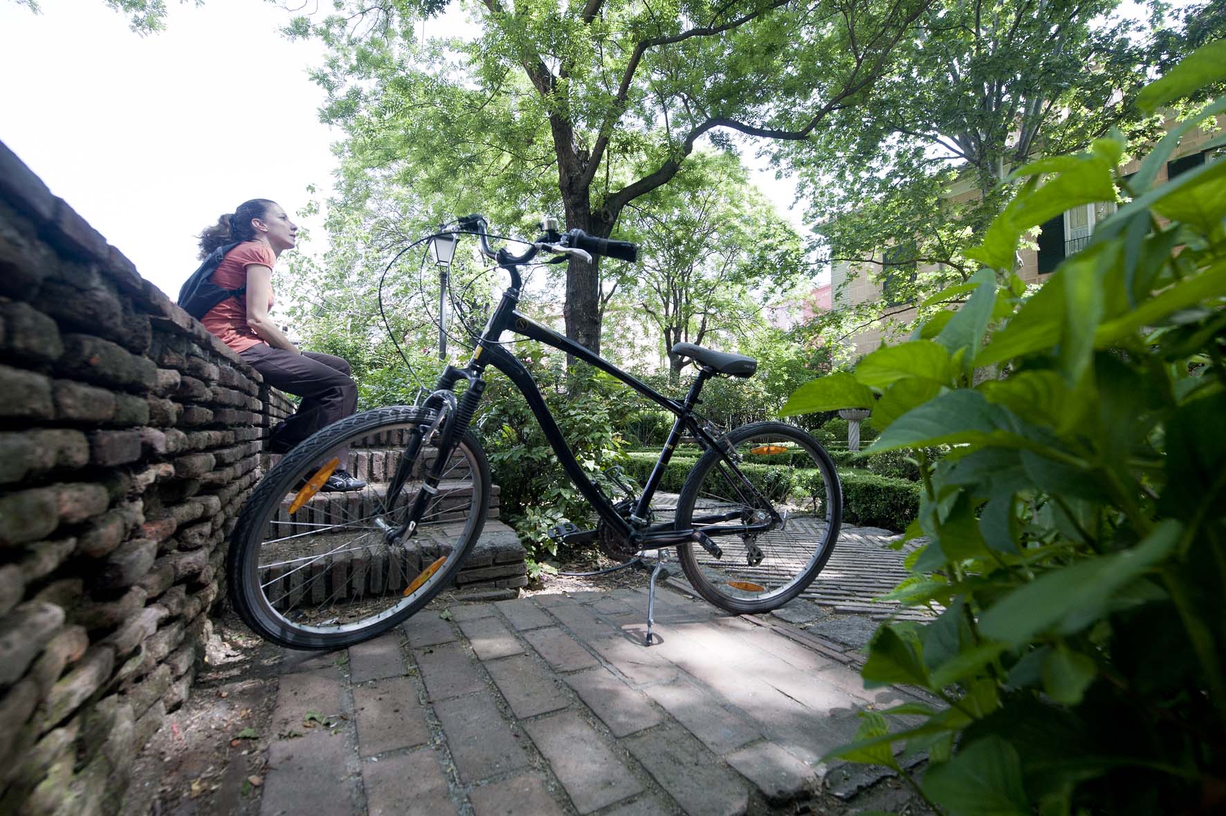 Ruta en bicicleta, Jardines escondidos de Madrid, Jardin del principe de Anglona.