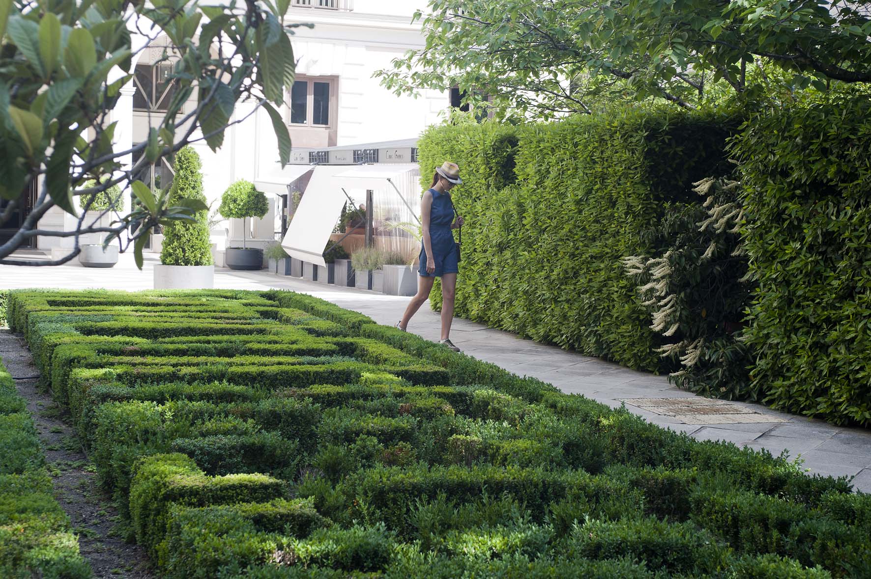 Ruta en bicicleta, Jardines escondidos de Madrid, Jardin de Riera