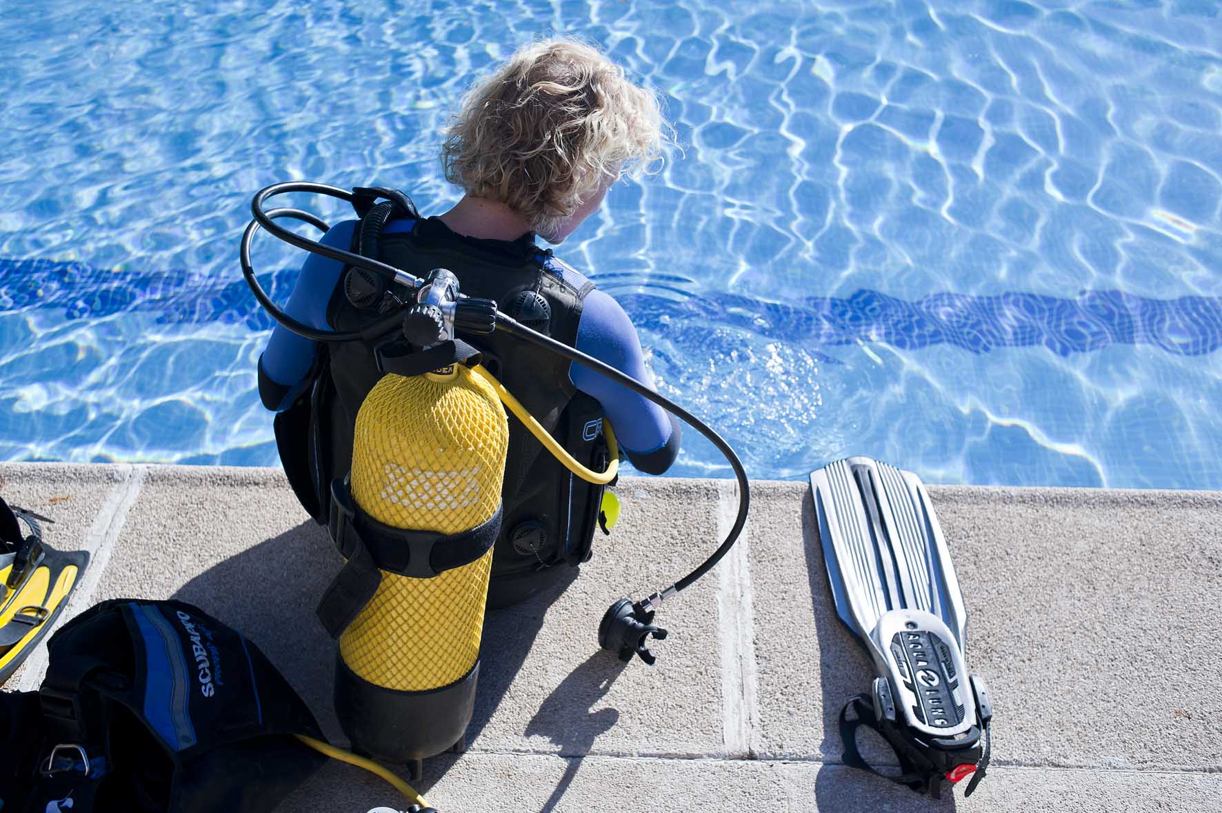 Bautismo de buceo en Madrid