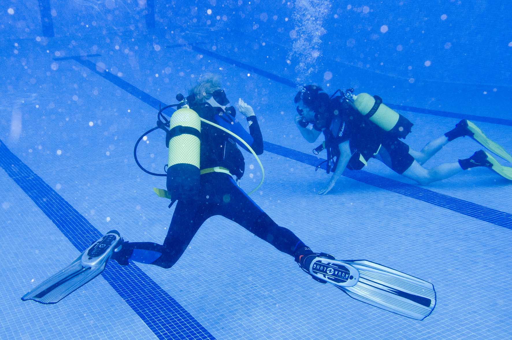 Bautismo de buceo en Madrid