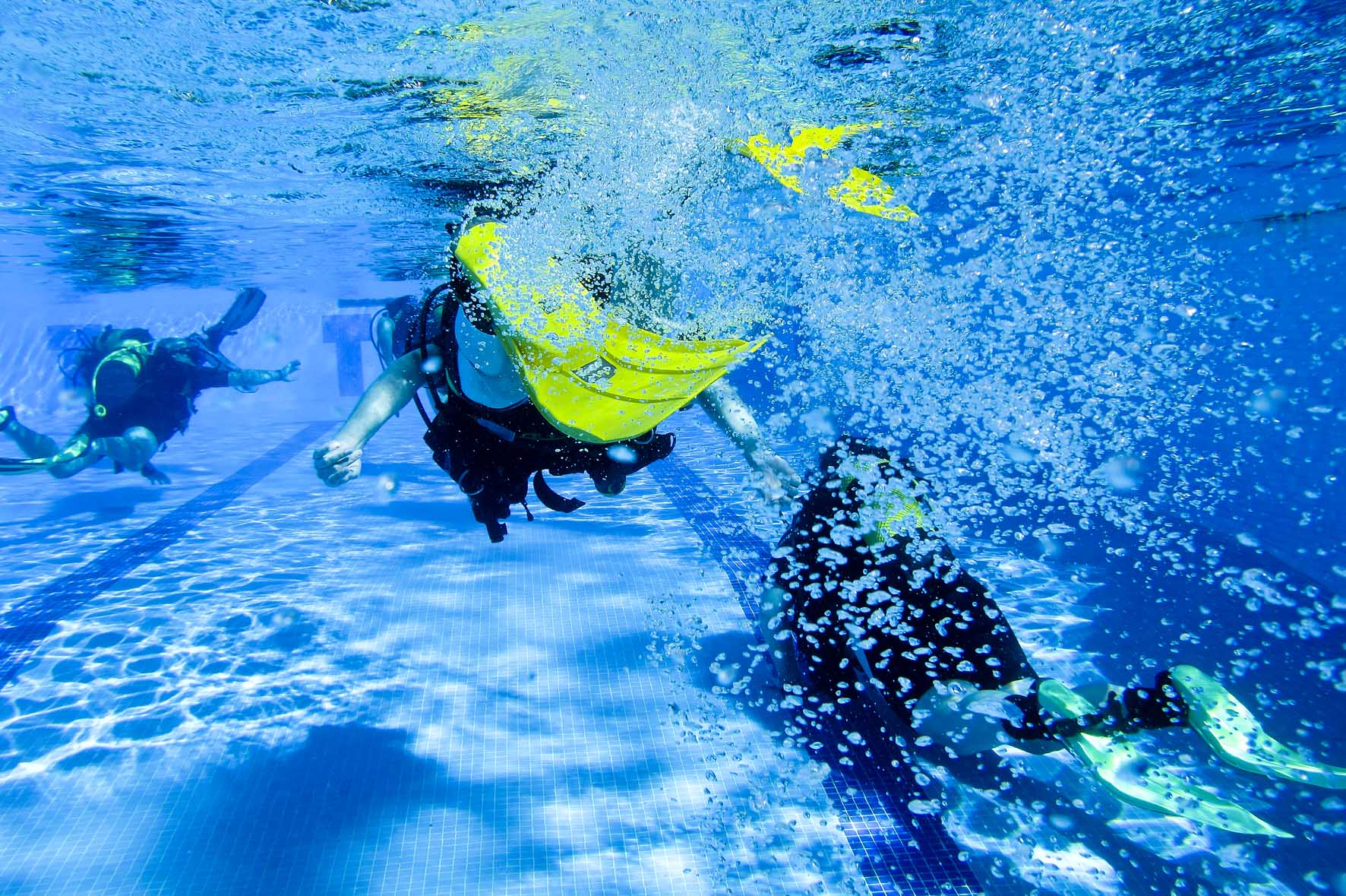 Bautismo de buceo en Madrid