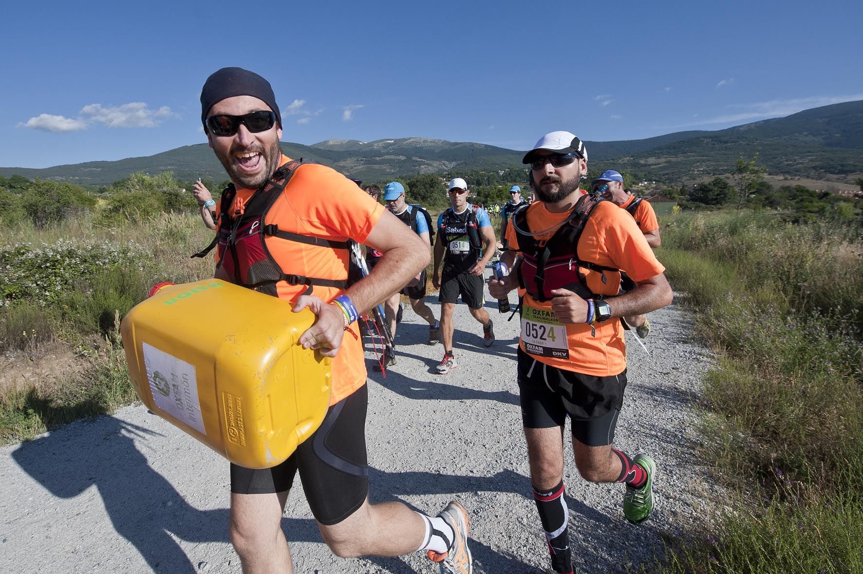 Oxfam Trailwalker Madrid 2014 Valle de Lozolla Sierra Guadarrama