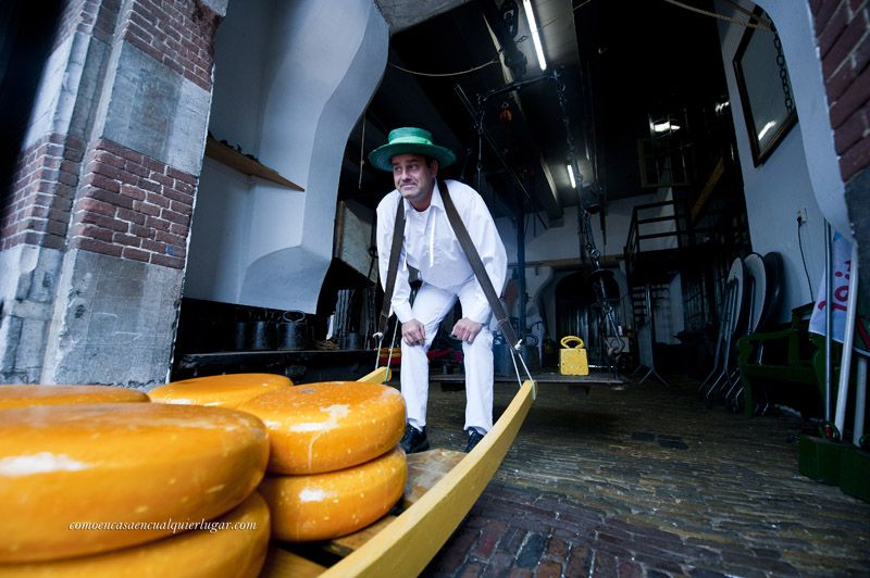 Mercado del queso de Alkmaar Holanda