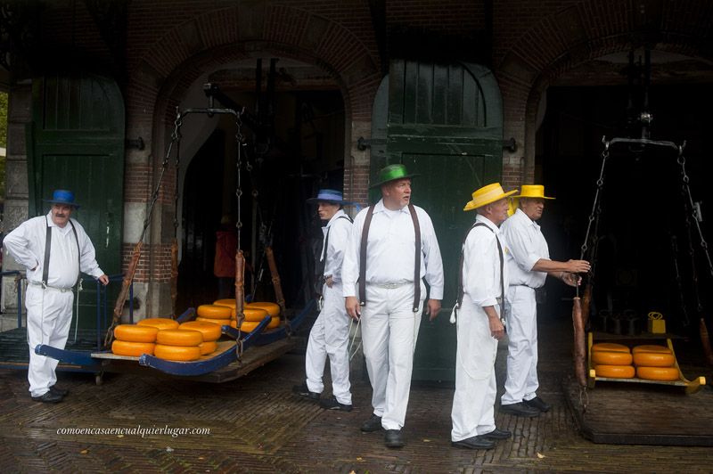Mercado del queso de Alkmaar Holanda