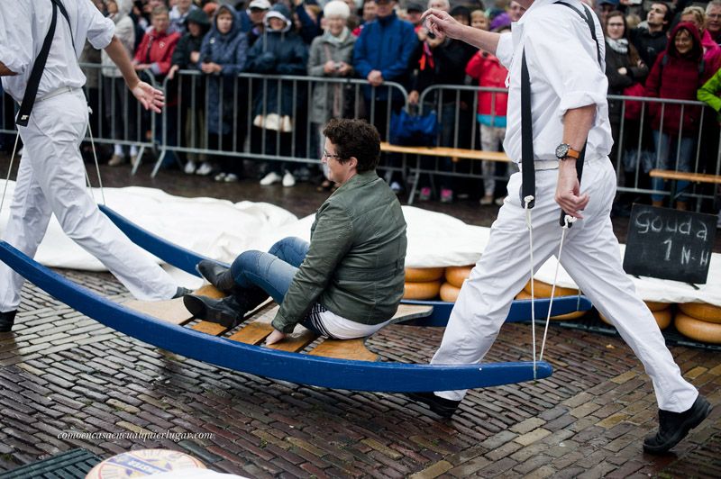 Mercado del queso de Alkmaar Holanda