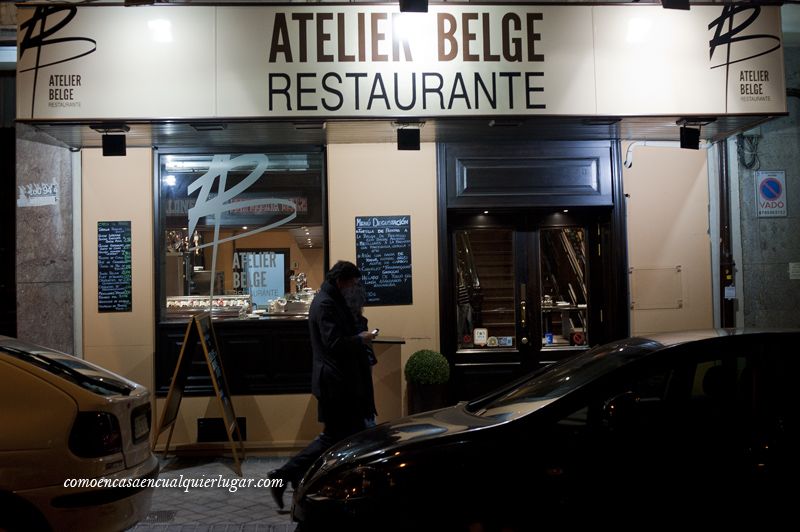 restaurante Atelier Belge en Madrid
