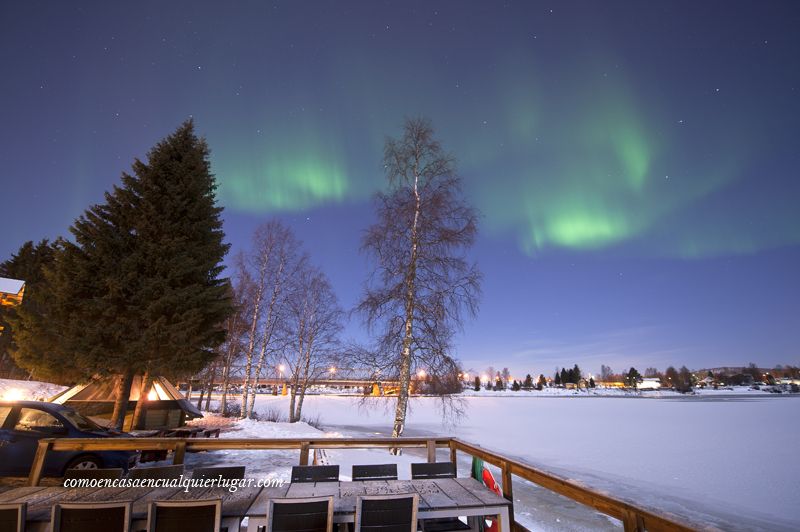 fotografiar auroras boreales