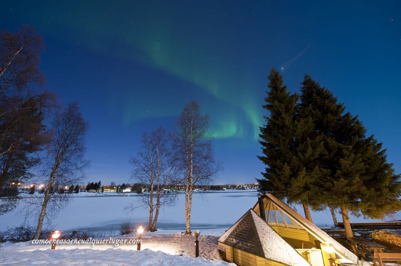 fotografiar auroras boreales