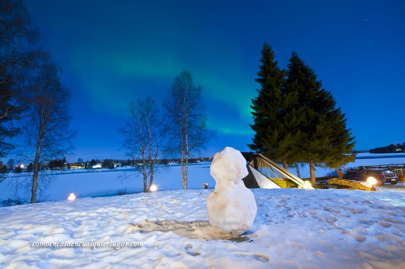 fotografiar auroras boreales