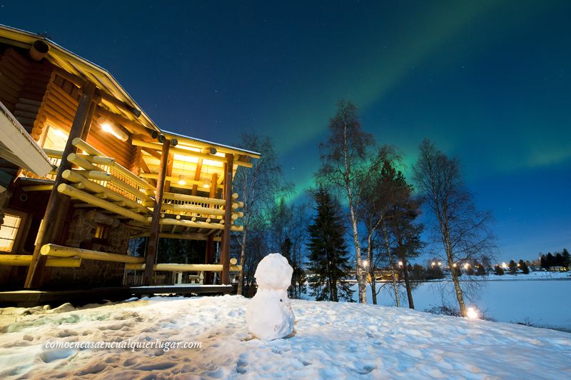 fotografiar auroras boreales