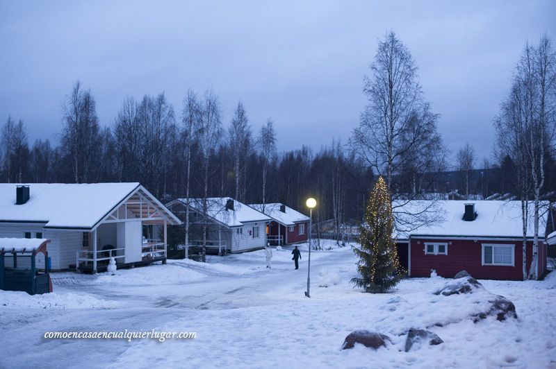 donde dormir en Rovaniemi finlandia