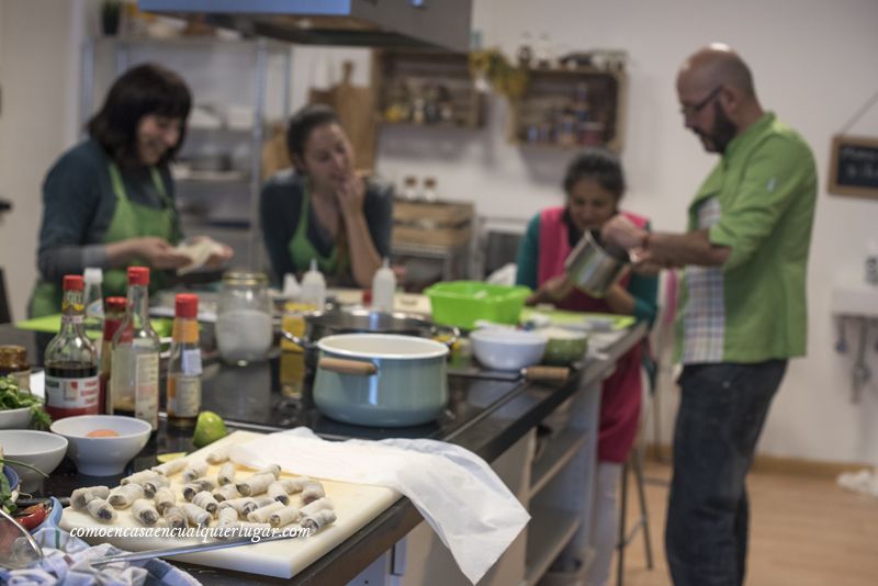 Talleres de cocina en Madrid