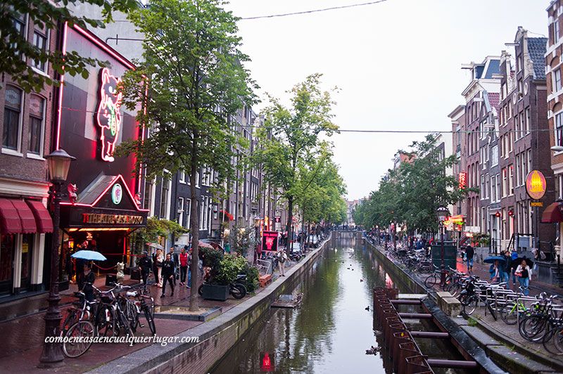 barrio rojo Amsterdam