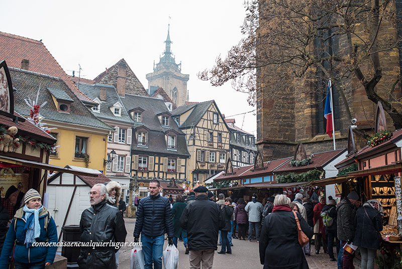 Mercadillos de navidad en Colmar Francia