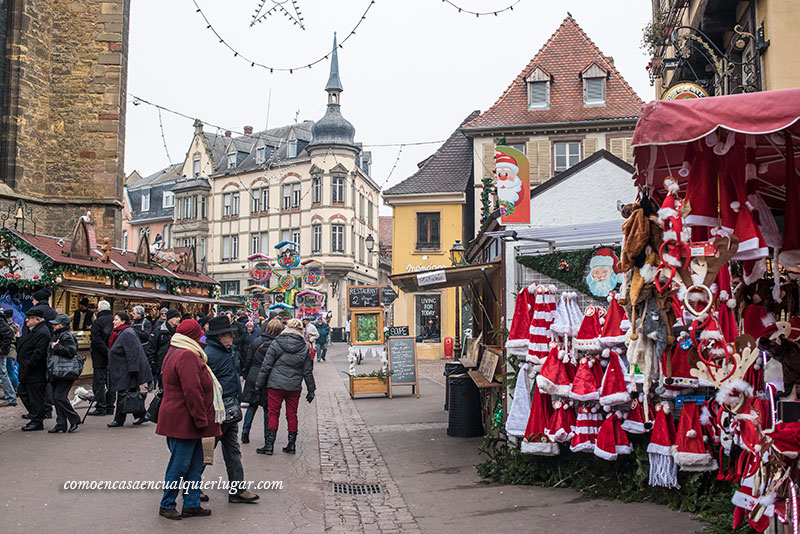 Mercadillos de navidad en Colmar Francia