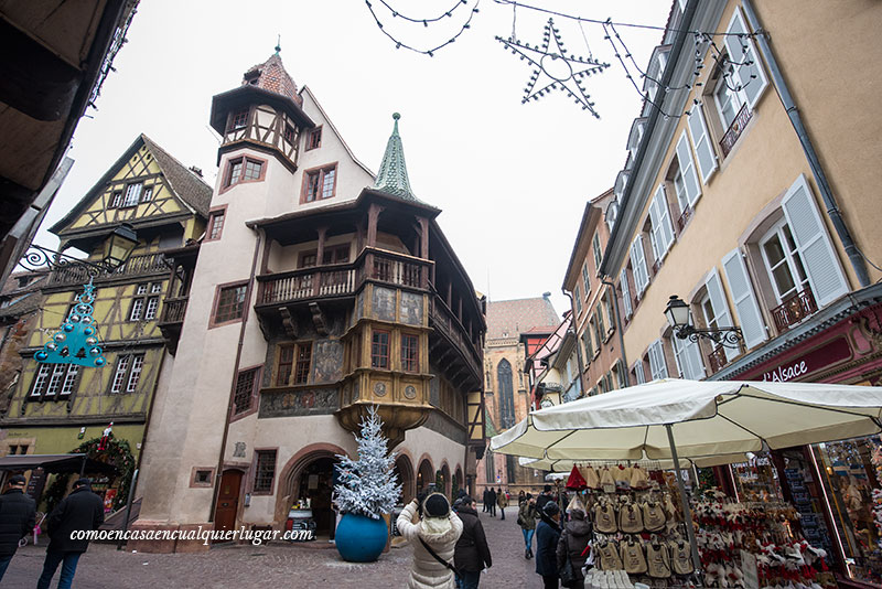 Mercadillos de navidad en Colmar Francia