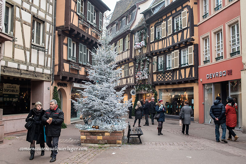 Mercadillos de navidad en Colmar Francia