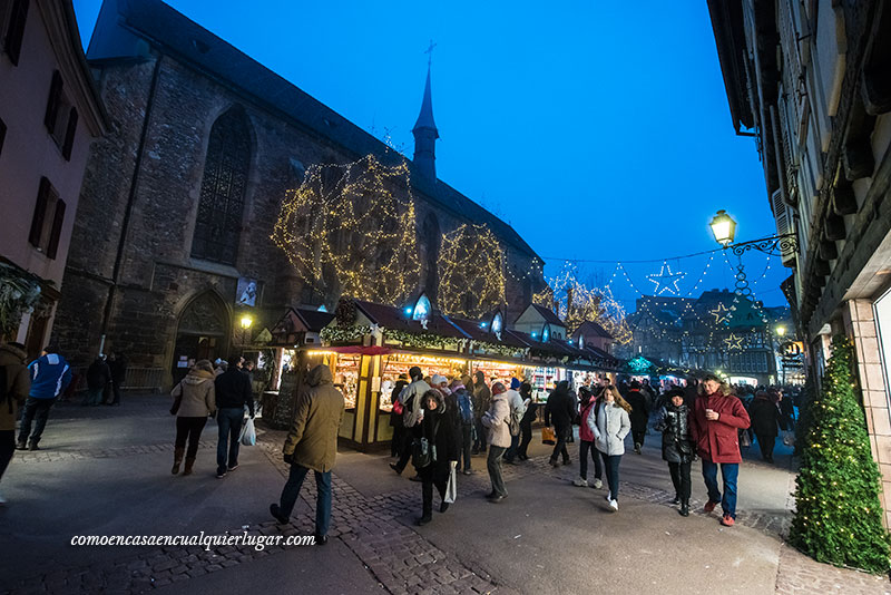 Mercadillos de navidad en Colmar Francia