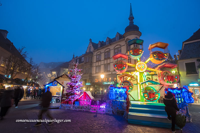 Mercadillos de navidad en Colmar Francia