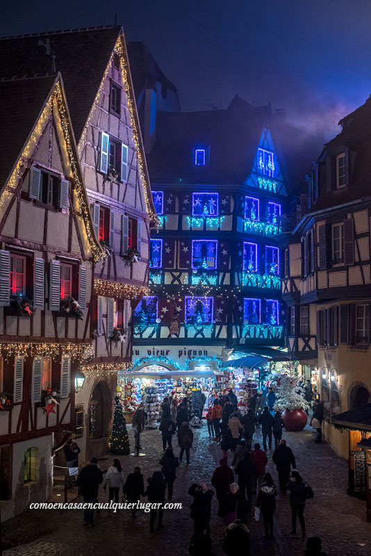 Mercadillos de navidad en Colmar Francia