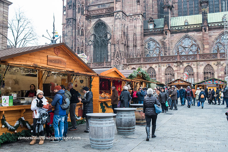 Mercadillos de navidad Estrasburgo