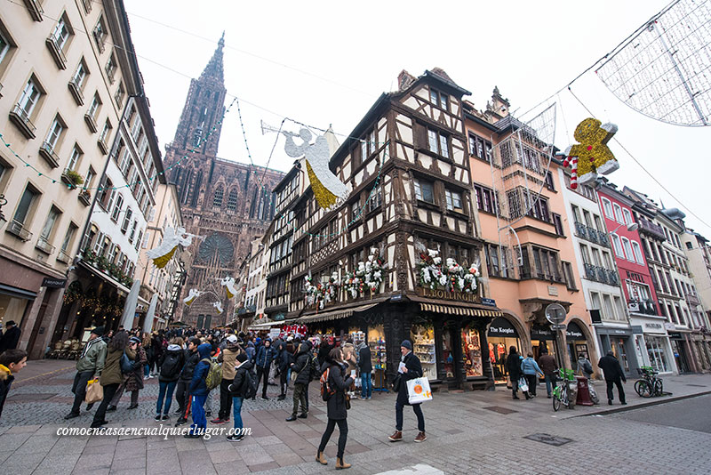 Mercadillos de navidad Estrasburgo