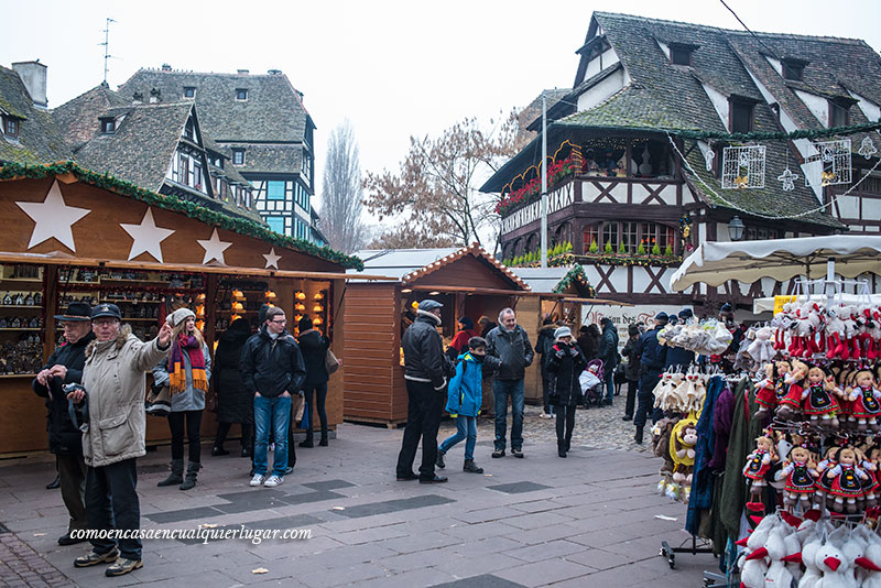 Mercadillos de navidad Estrasburgo