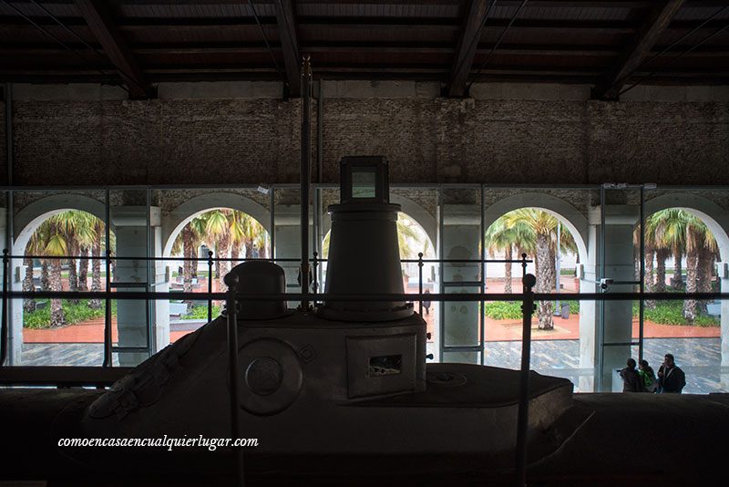 El submarino de Isaac Peral en Cartagena