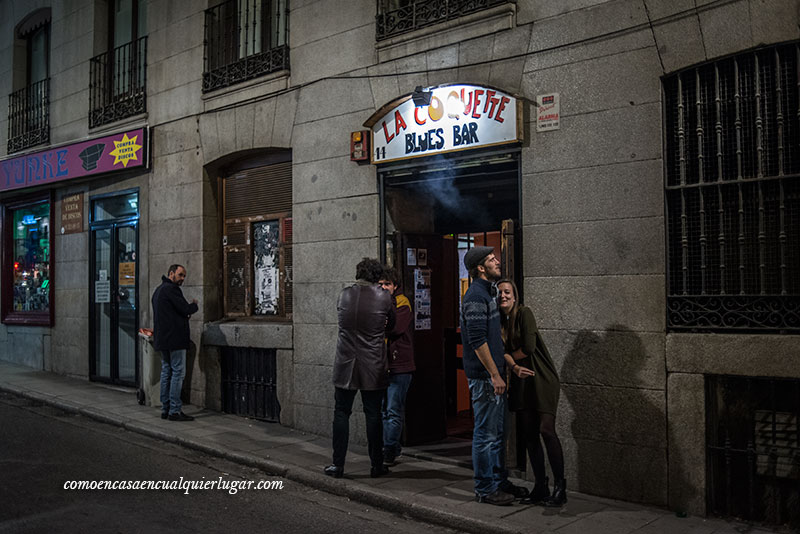 La coquette Blues Bar en Madrid