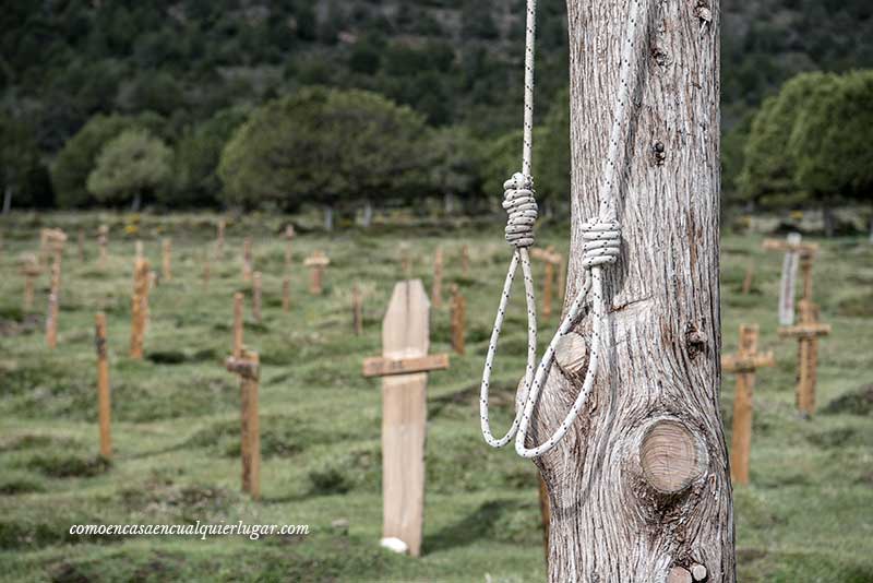 como llegar a  Sad Hill, EL BUENO, EL FEO Y EL MALO