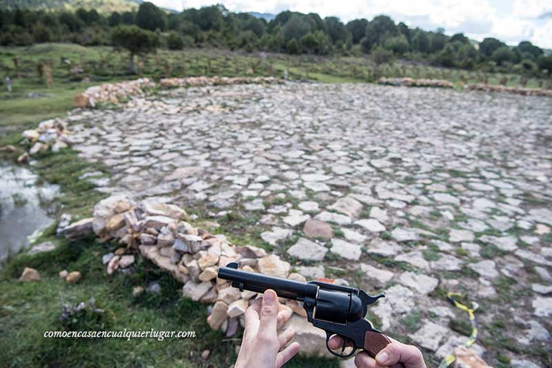 15 fotos del cementerio de Sad Hill, EL BUENO, EL FEO Y EL MALO