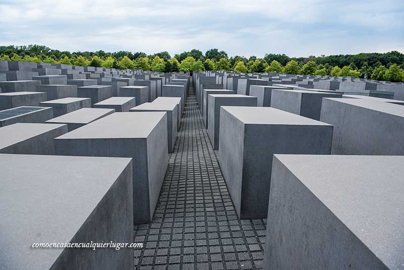 Monumento al holocausto judío en Berlín