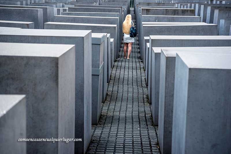 Monumento al holocausto judío en Berlín