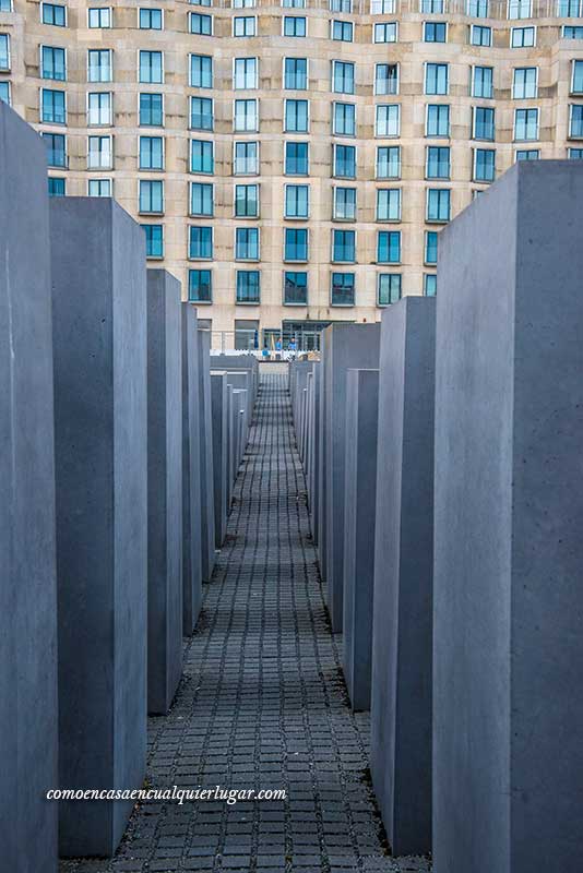 Monumento al holocausto judío en Berlín