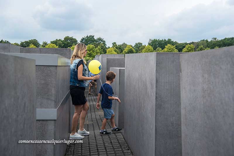 Monumento al holocausto judío en Berlín