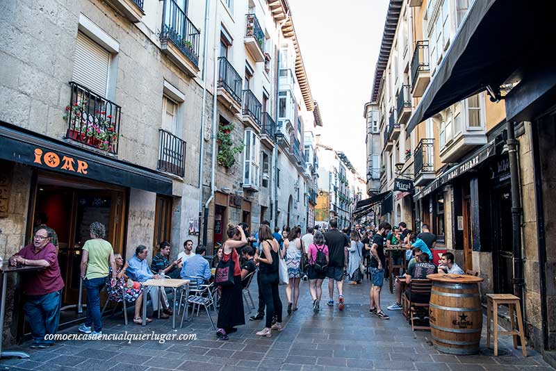 calle cuchilleria Vitoria Gasteiz 