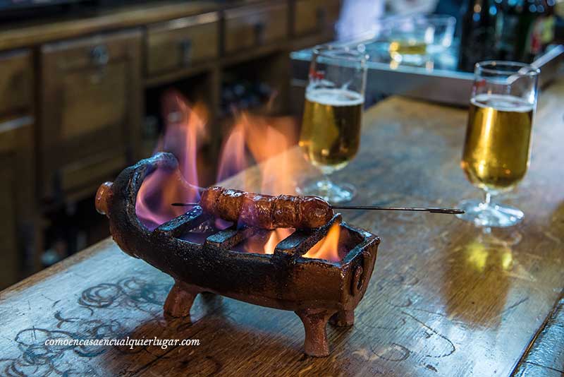 El tulipan de oro Vitoria Gasteiz chorizo al infierno