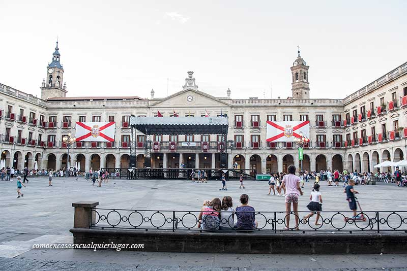 Plaza de espana Vitoria Gasteiz 