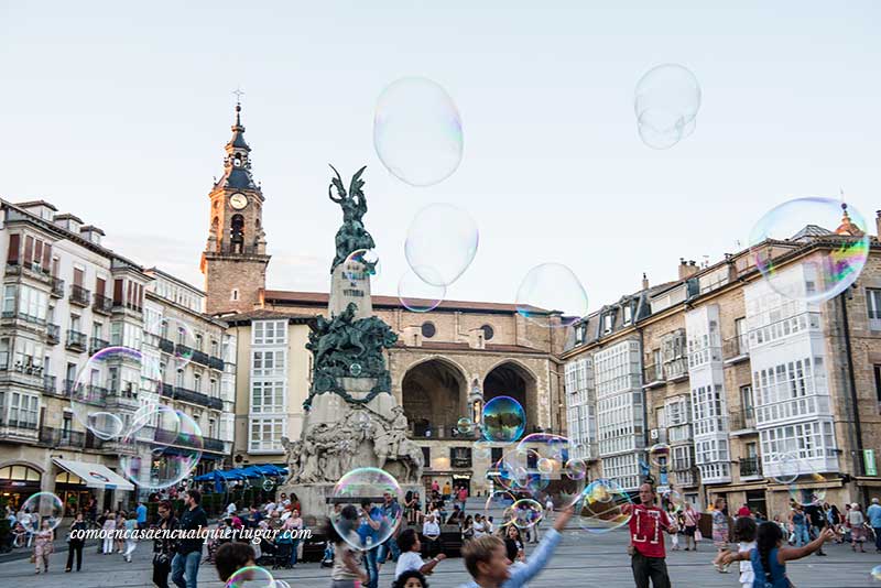 plaza de la virgen blanca Vitoria Gasteiz