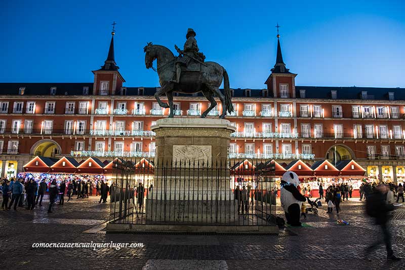 navidad en madrid plaza mayor