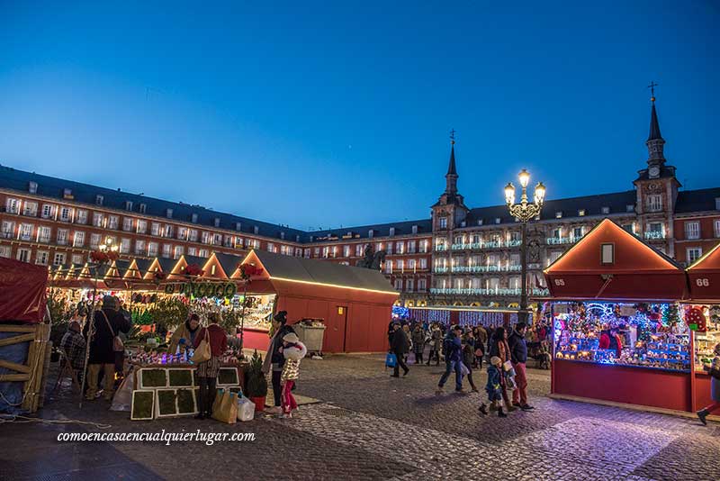 navidad en madrid plaza mayor