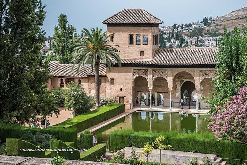 alhambra en Granada El Partal