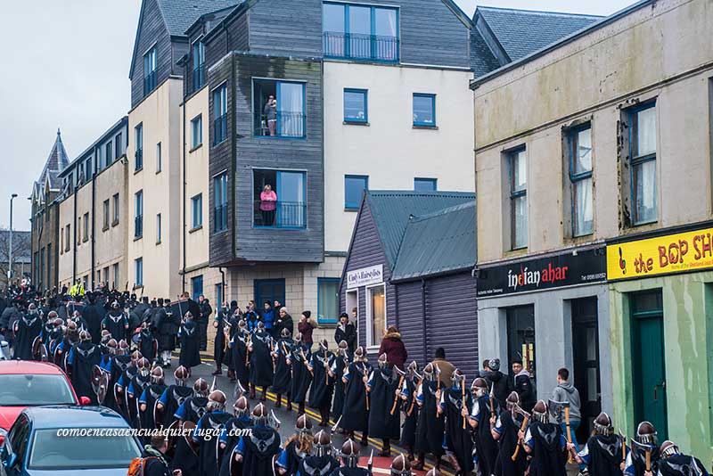 Qué ver en Lerwick fiesta vikinga Up Helly Aa