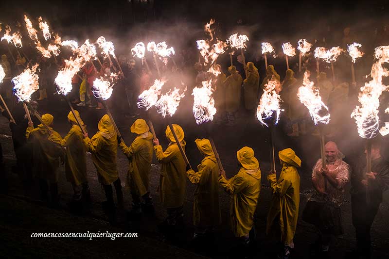 qué ver en Lerwick fiesta vikinga Up Helly Aa