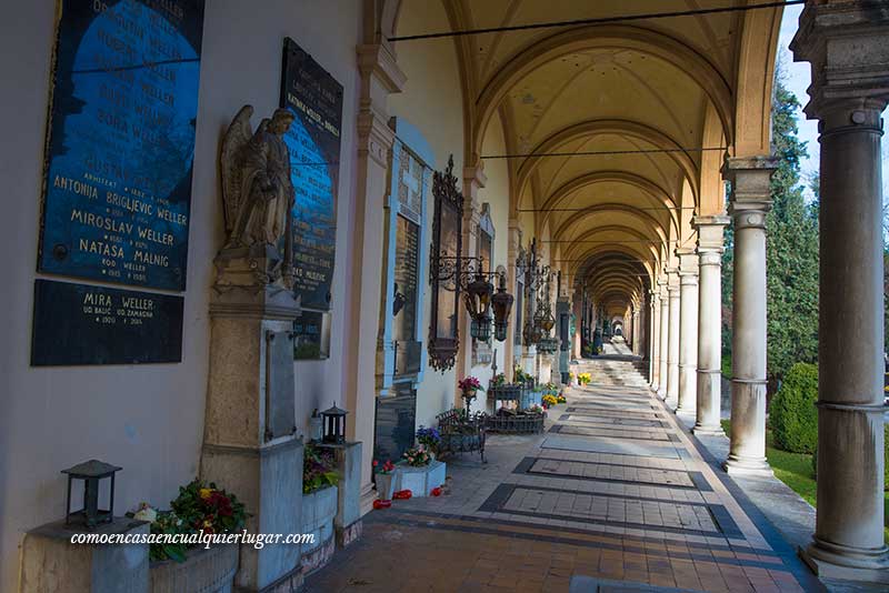 Cementerio de Mirogoj en Zagreb